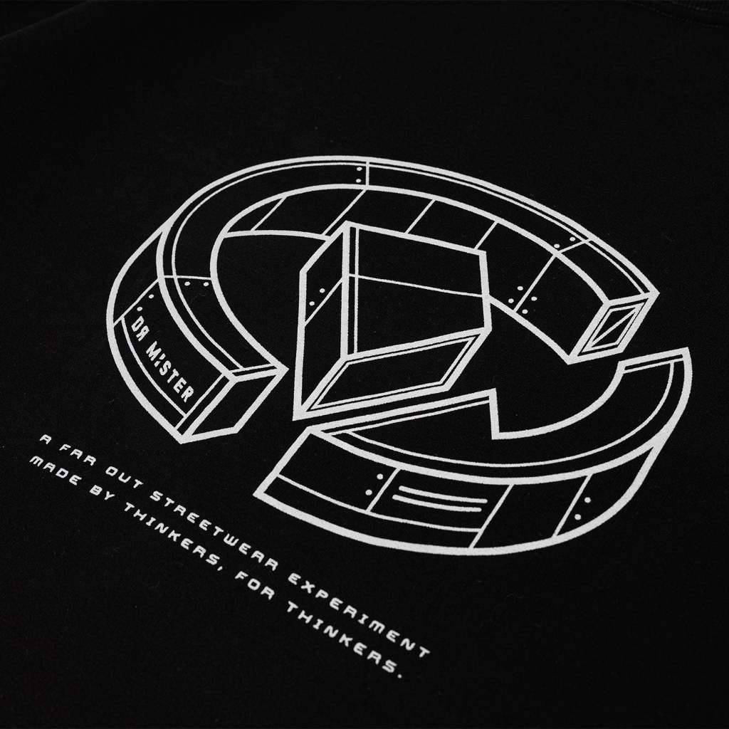 Dr Mister : Complex Sweatshirt Black