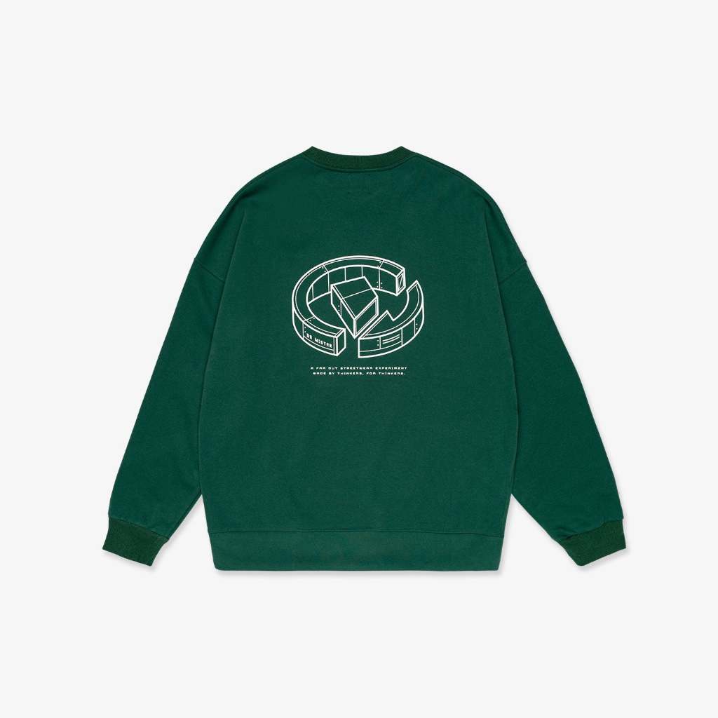 Dr Mister : Complex Sweatshirt Green