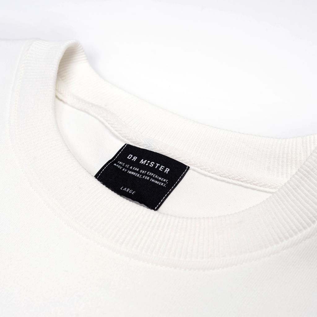 Dr Mister : Complex Sweatshirt White