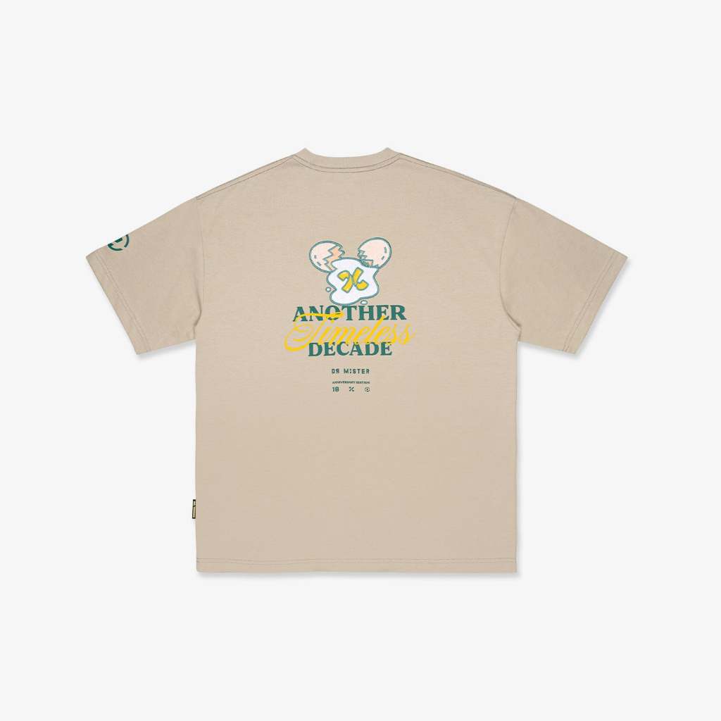 Dr Mister : The Hatch Broad Tee Beige