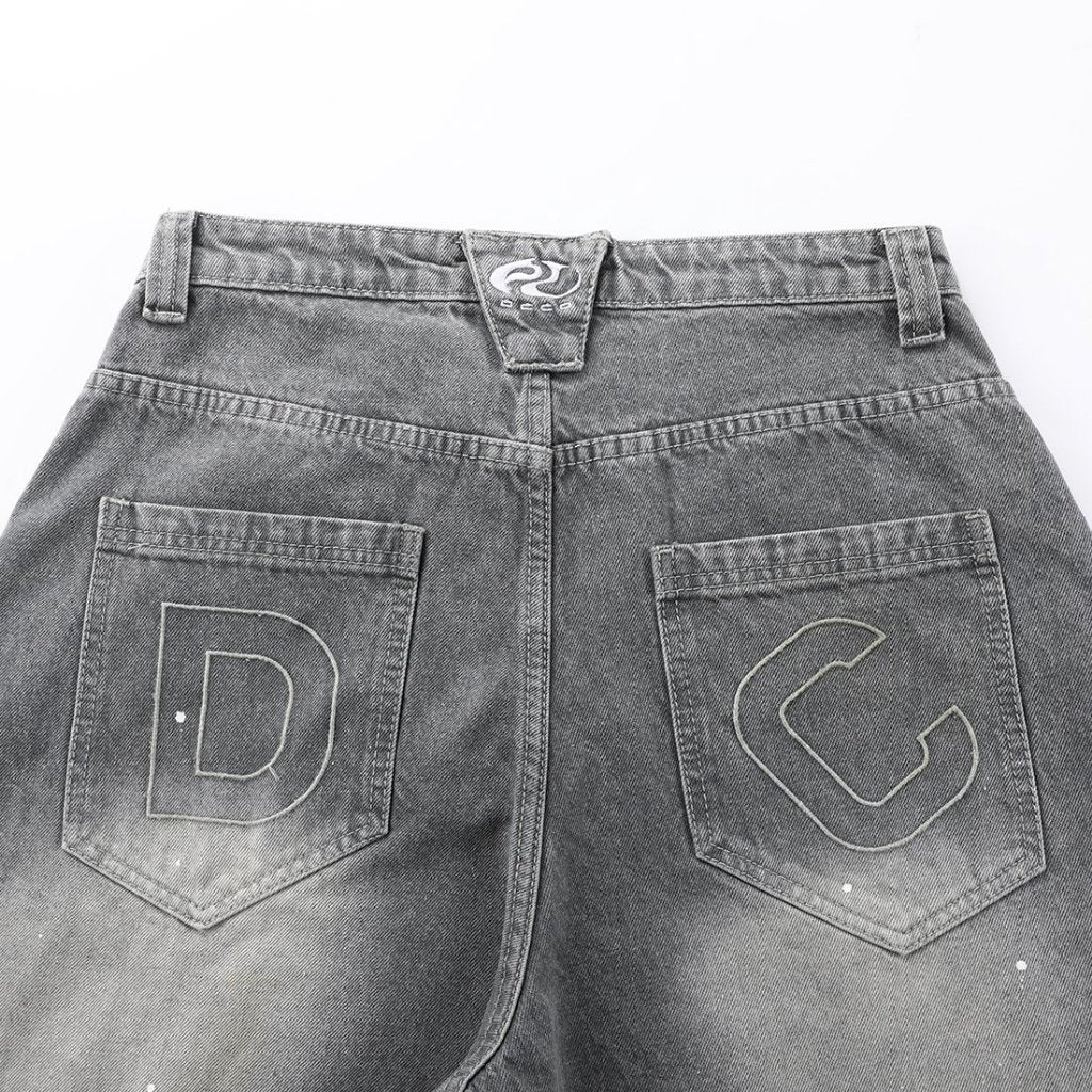 DC Clothing : Baggy Curve Jeans Grey