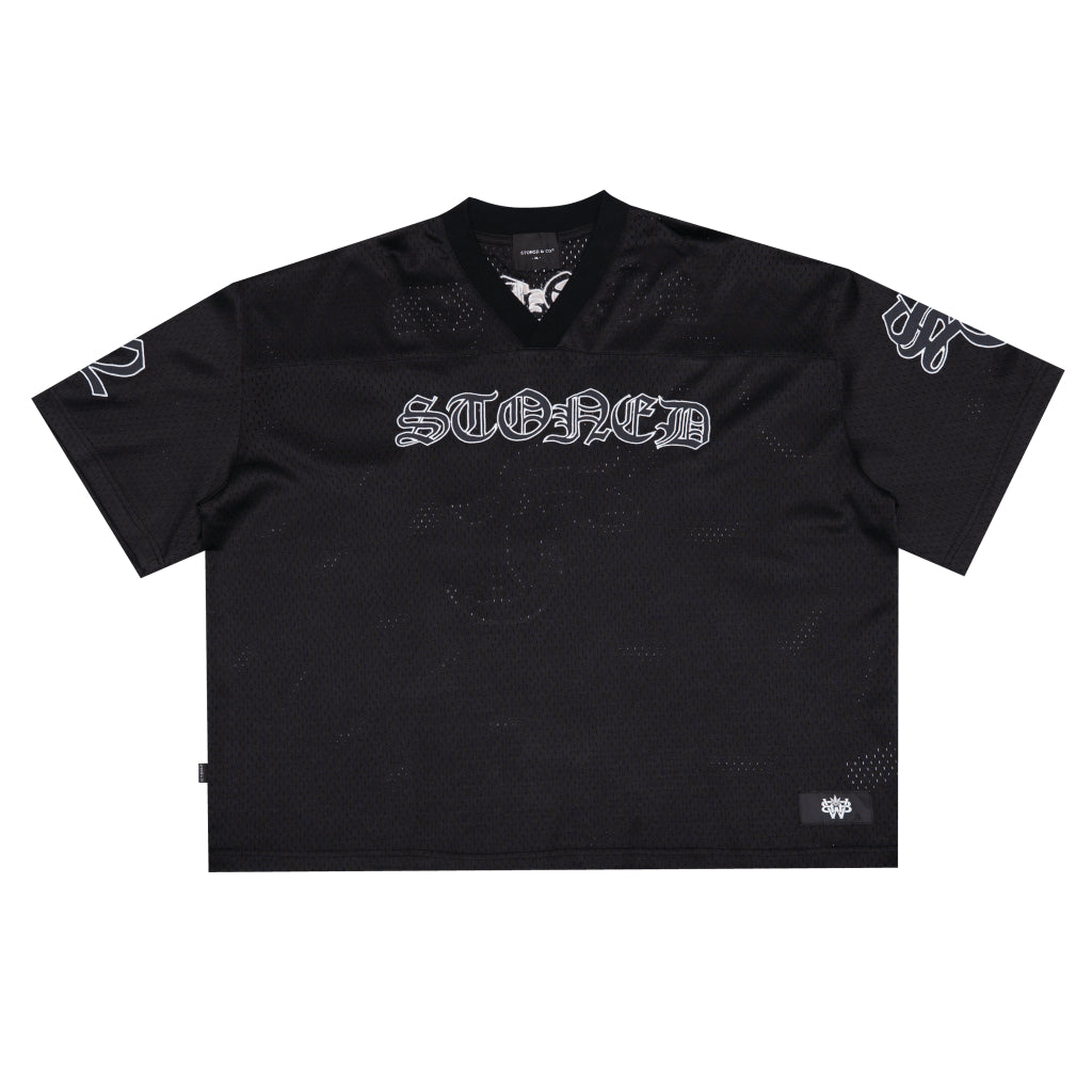 Stoned&Co WBB25 : Icon Mesh Jersey Black