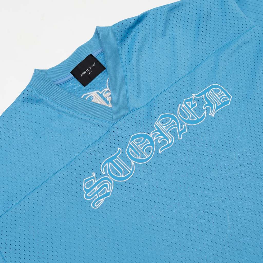 Stoned&Co WBB25 : Icon Mesh Jersey Blue