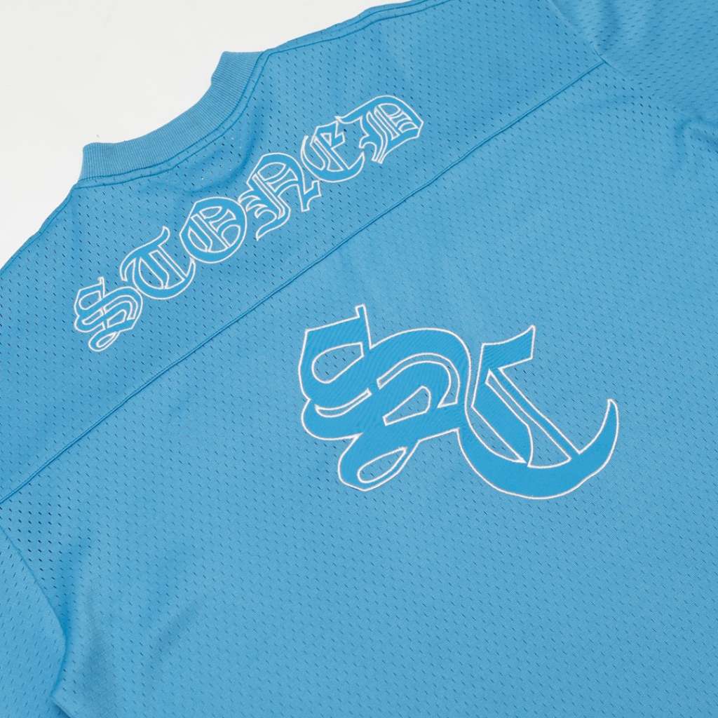 Stoned&Co WBB25 : Icon Mesh Jersey Blue