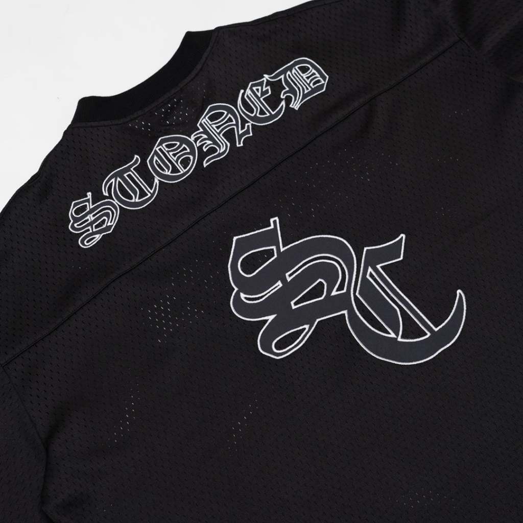 Stoned&Co WBB25 : Icon Mesh Jersey Black
