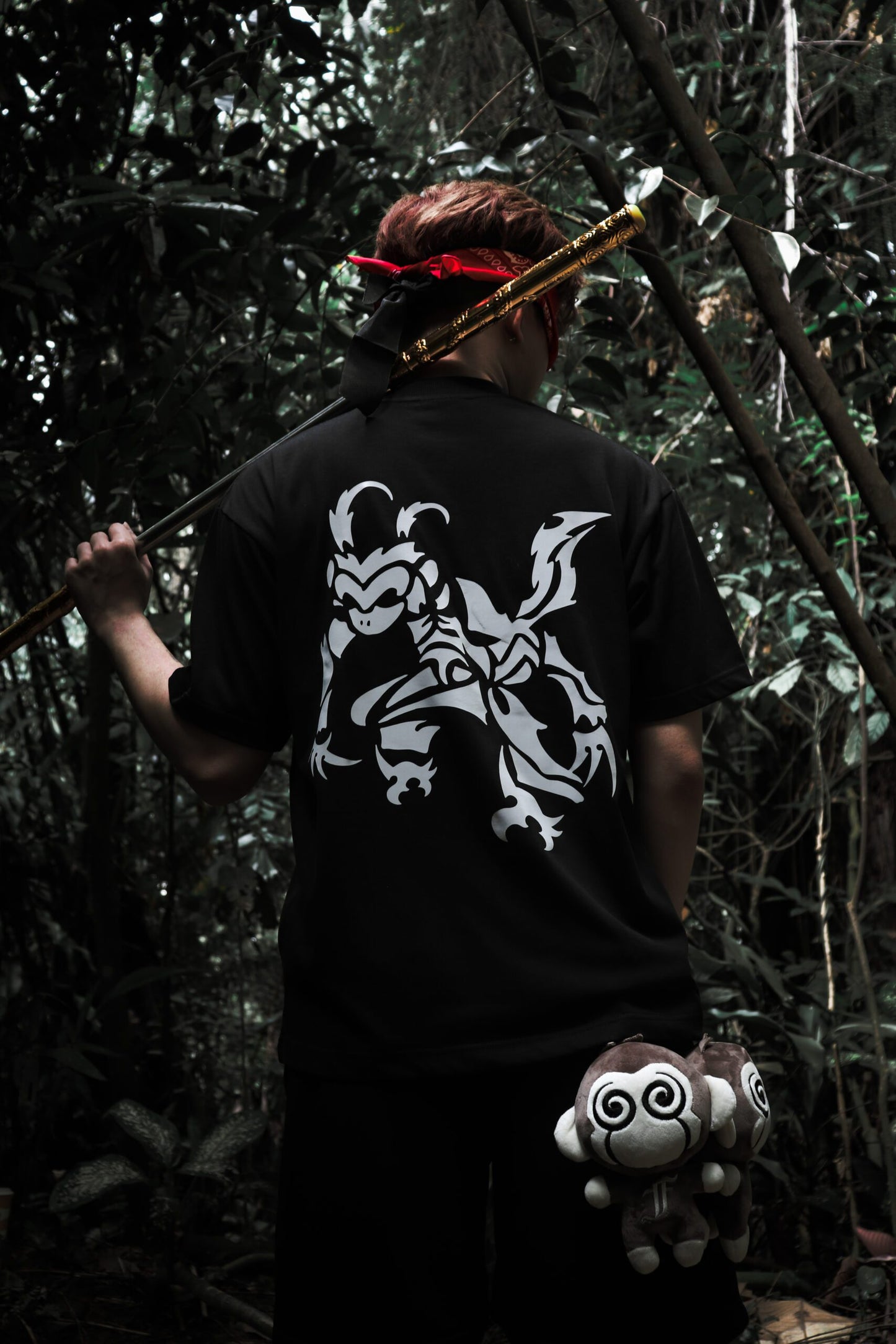 FRDCO x AhHou : Warrior Wu Kong Pants Black