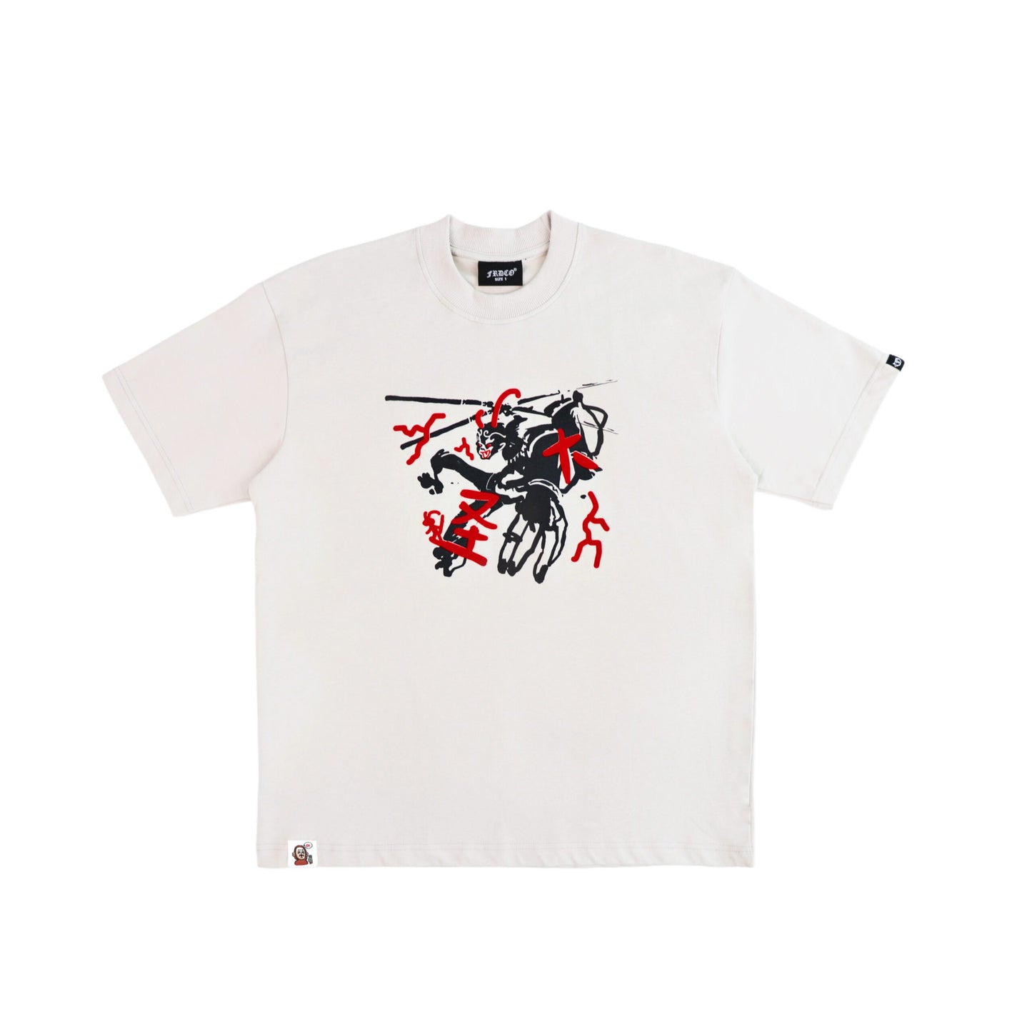 FRDCO x AhHou : Warrior Wu Kong Tee Khaki