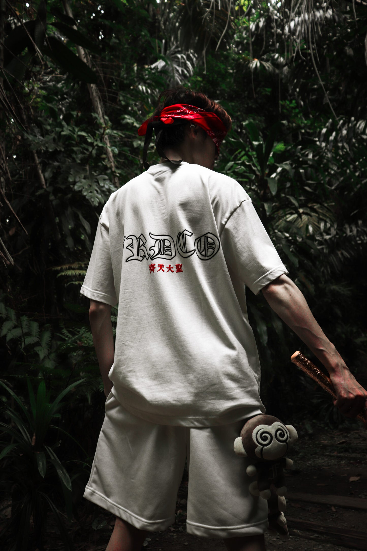 FRDCO x AhHou : Warrior Wu Kong Tee White