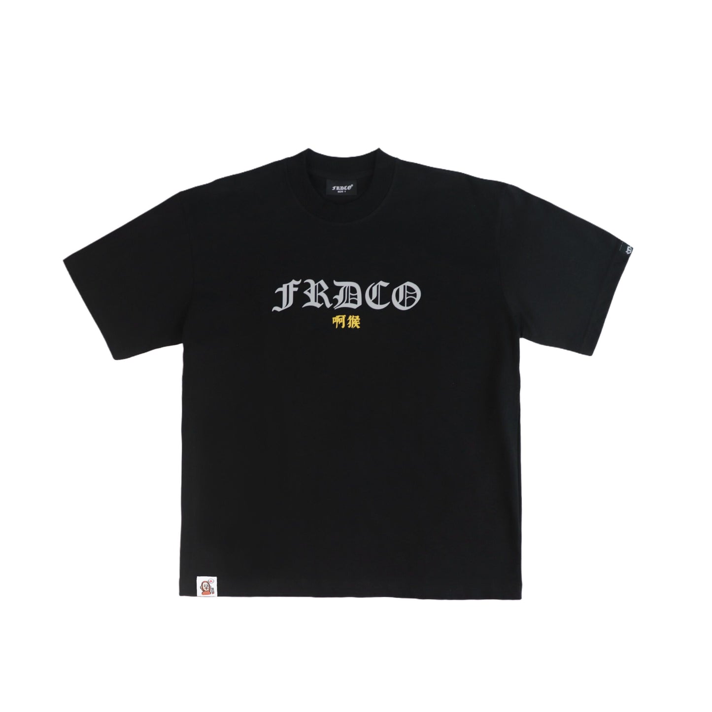 FRDCO x AhHou : 3M Reflective Wukong Tee Black