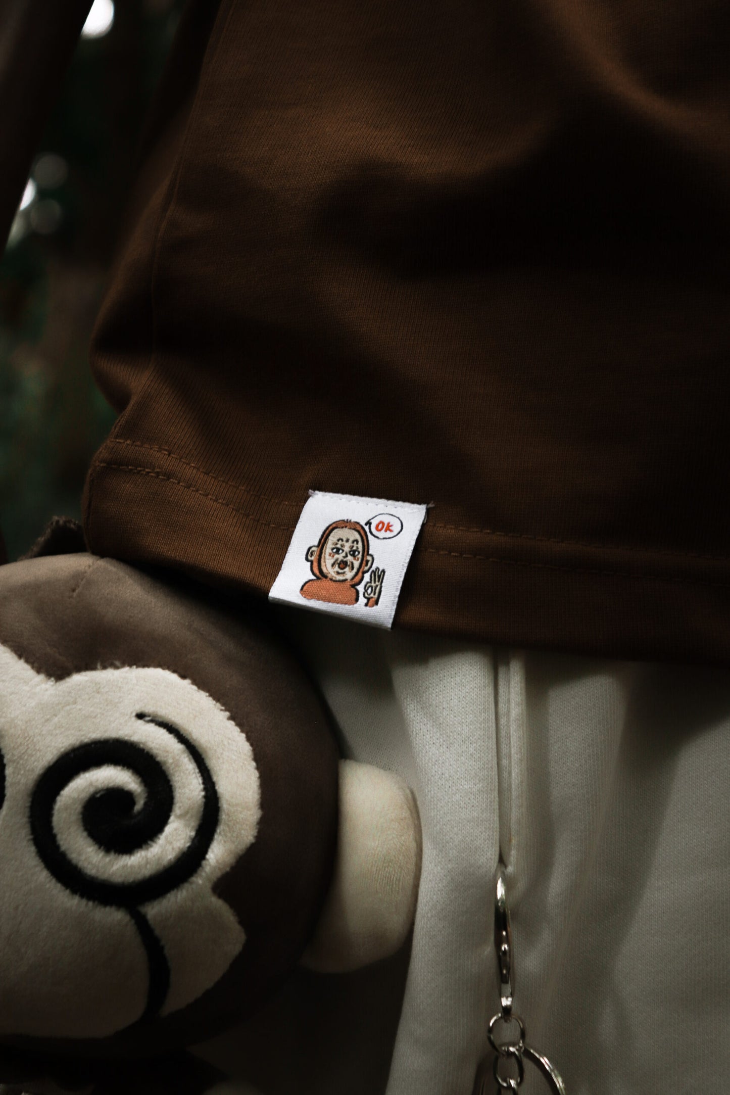 FRDCO x AhHou : 3M Reflective Wukong Tee Brown