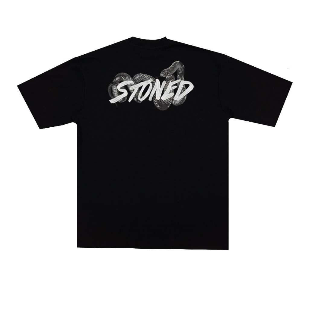 Stoned&Co Mystic : Genetic Snake Tee Black