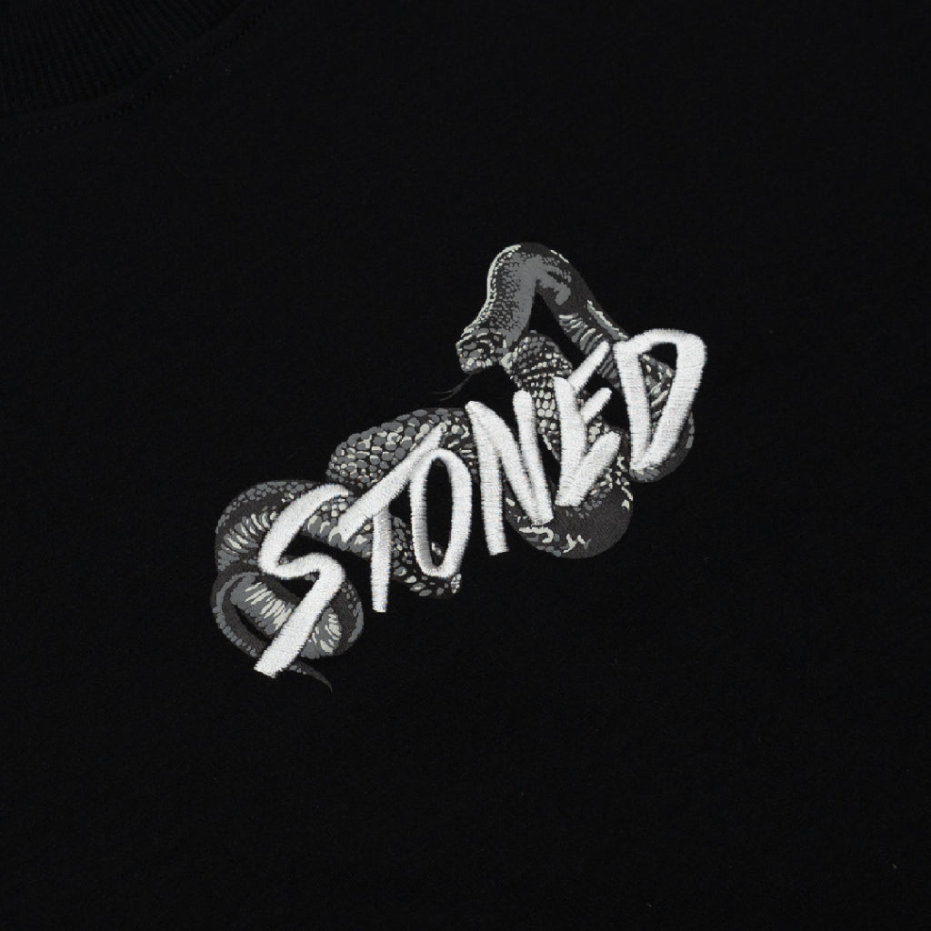 Stoned&Co Mystic : Genetic Snake Tee Black