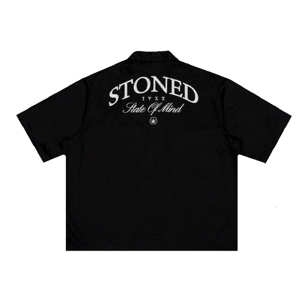 Stoned&Co Golden Jade : Workshirt Black