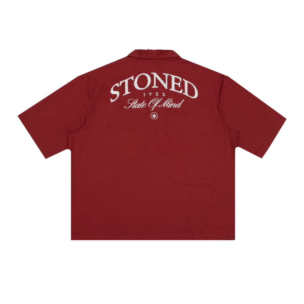 Stoned&Co Golden Jade : Workshirt Red