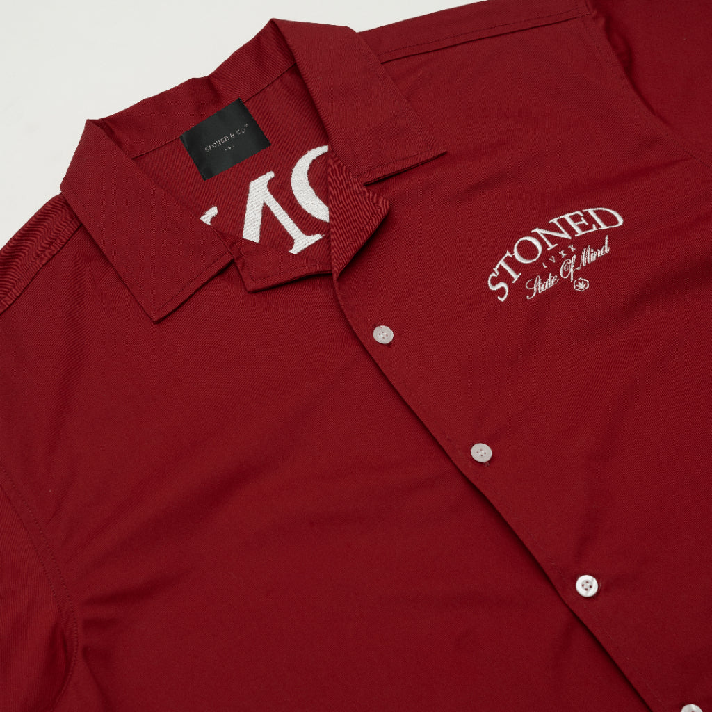 Stoned&Co Golden Jade : Workshirt Red
