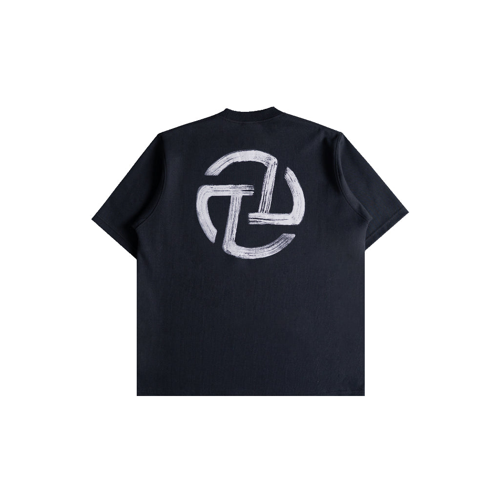 TNTCO : Textured Logo Tee Black
