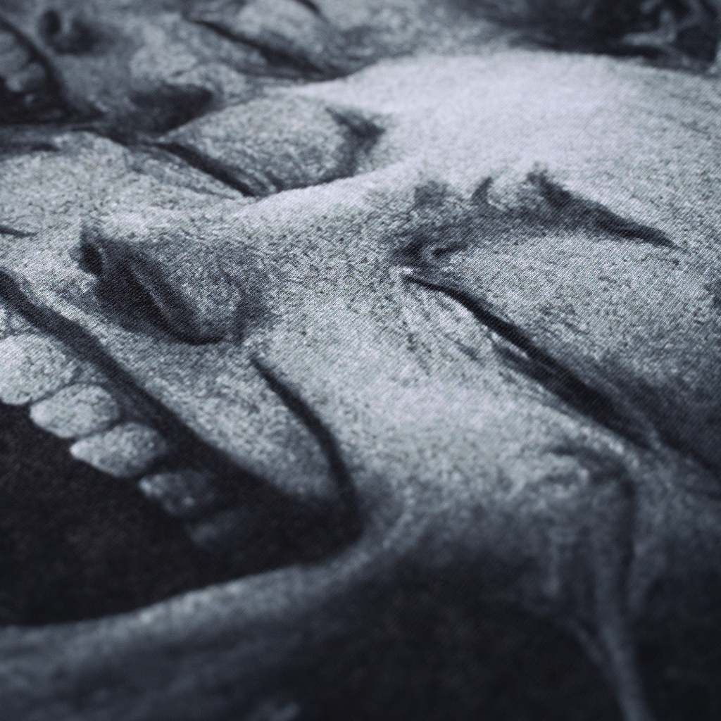 TNTCO : Stonewashed Faces Tee Black