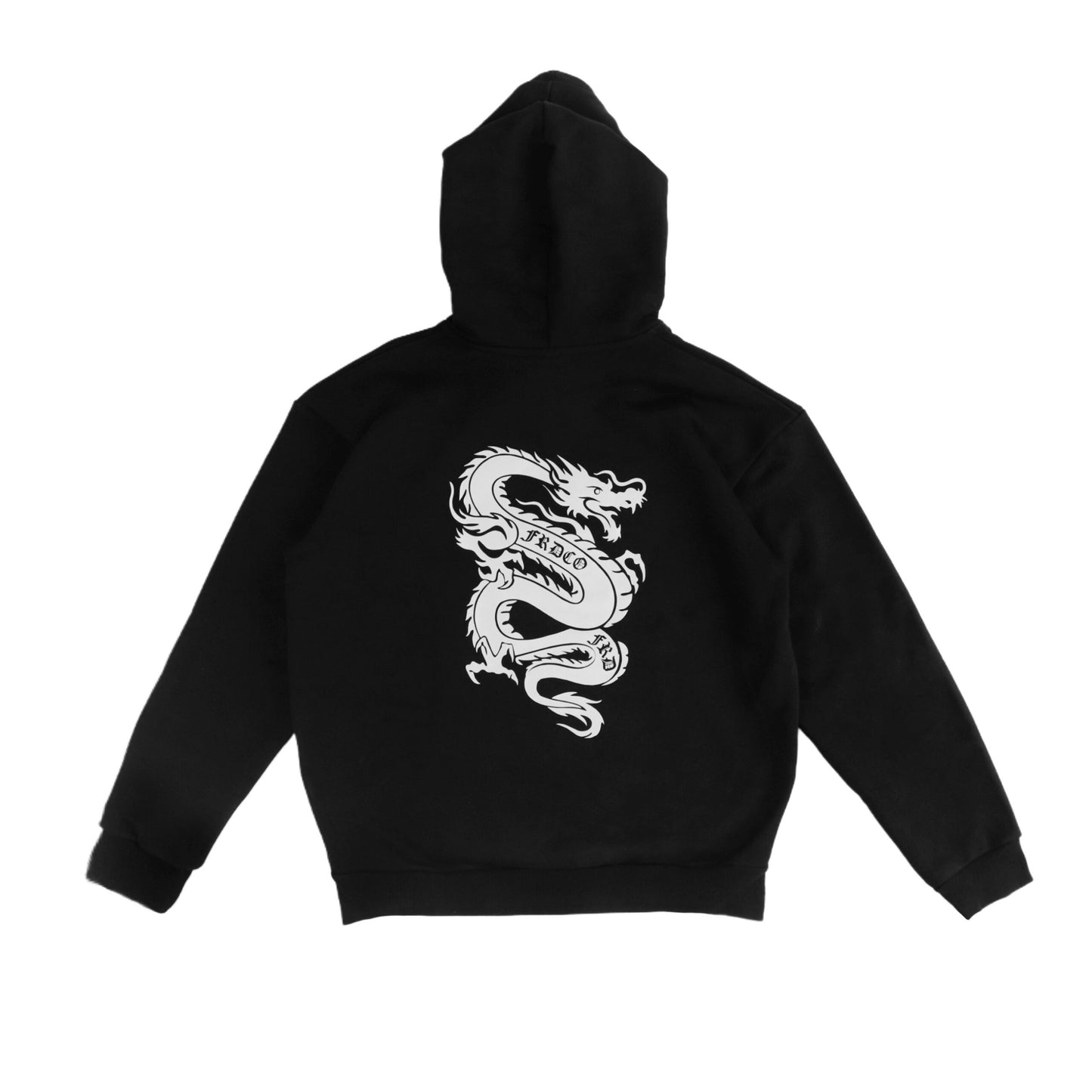 FRDCO : 3M Reflective Dragon Black Hoodie