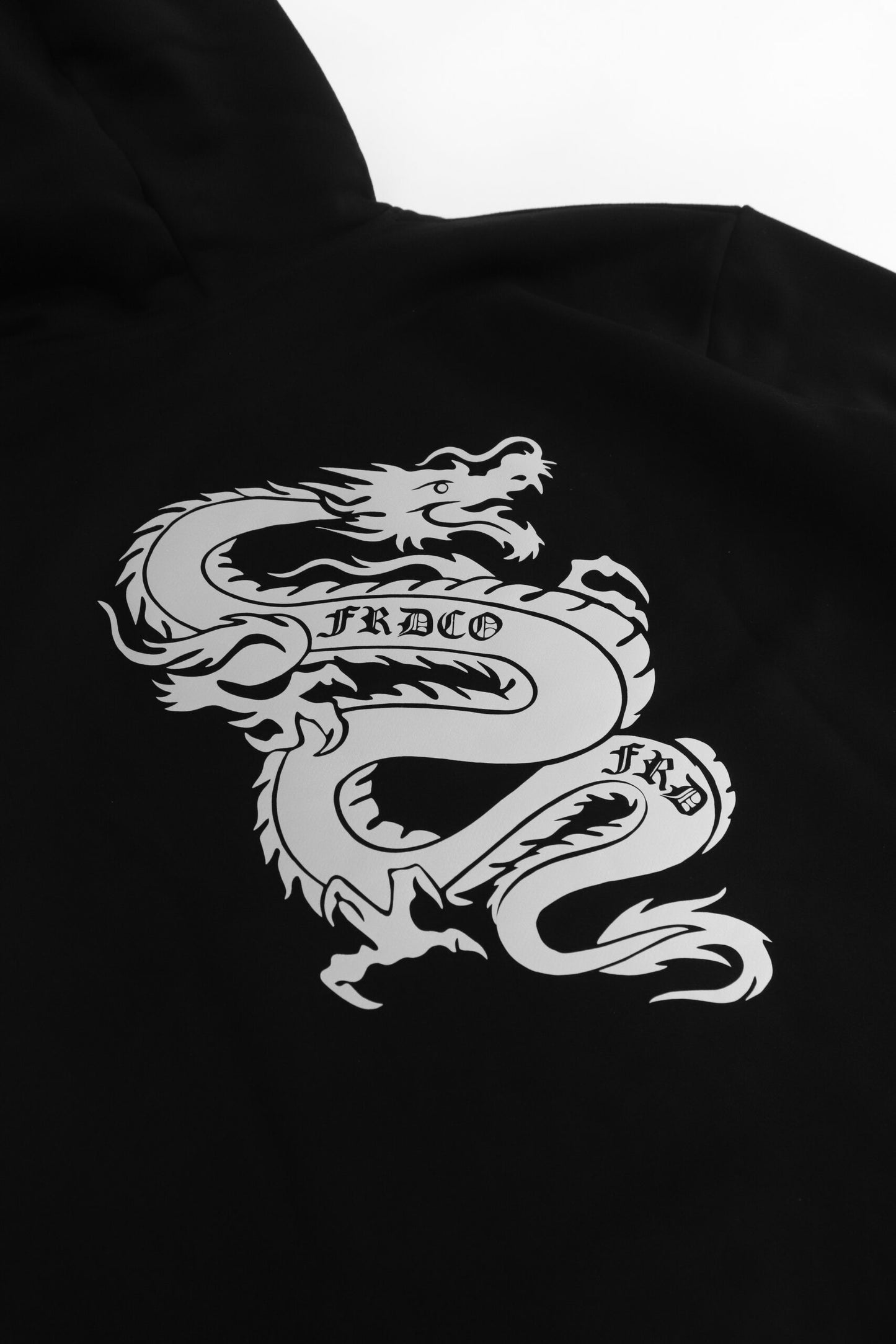 FRDCO : 3M Reflective Dragon Black Hoodie