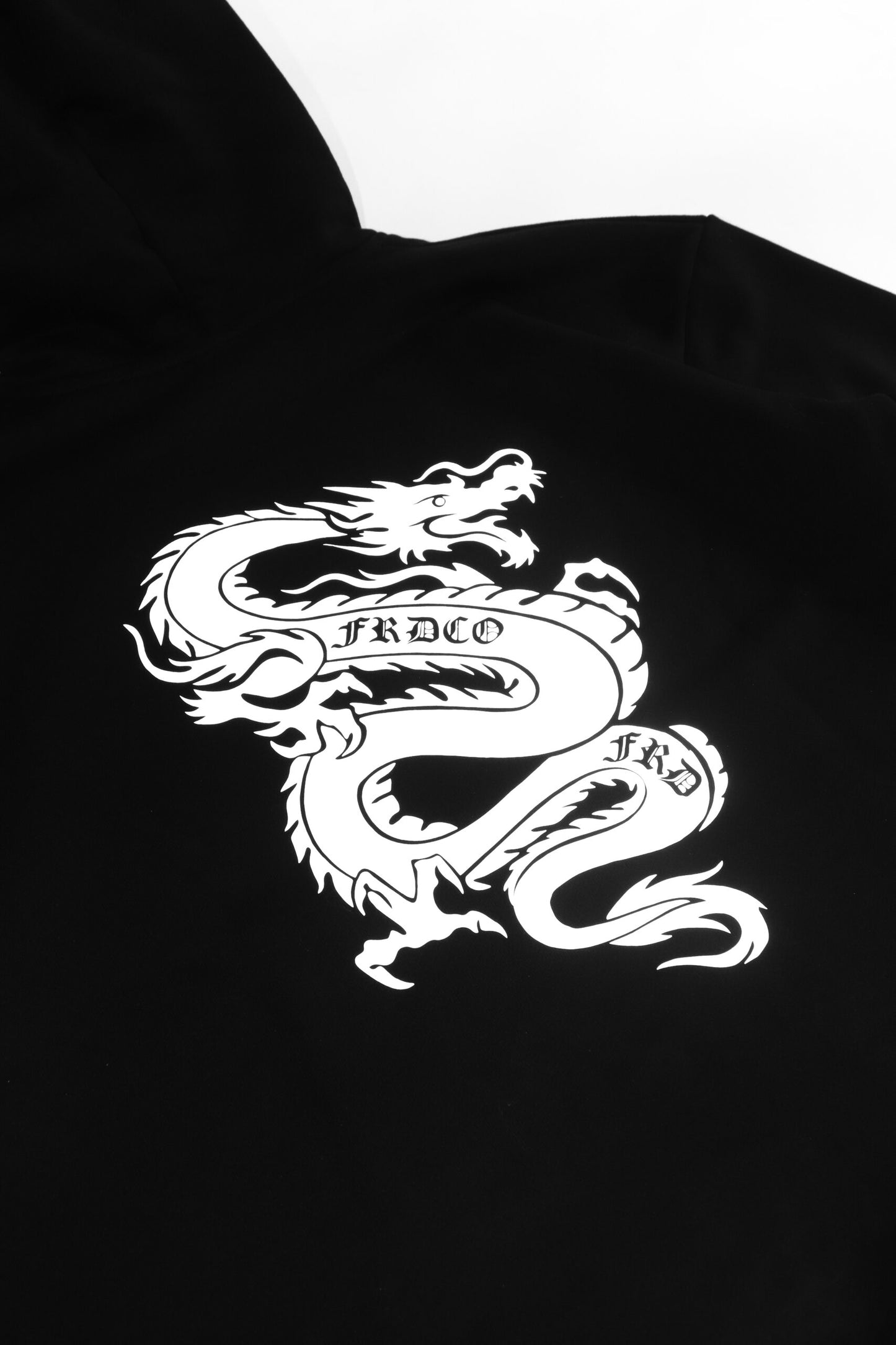 FRDCO : 3M Reflective Dragon Black Hoodie