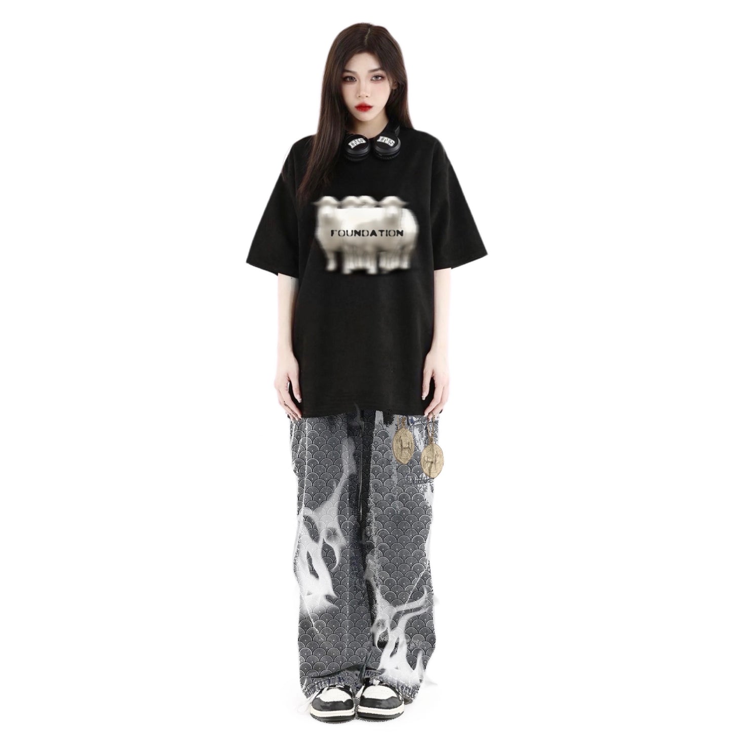 Futurekind : Foundation Sheep Logo Tee Black