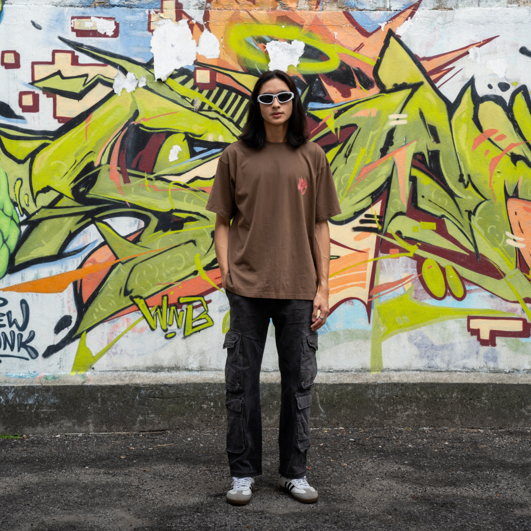 DC Clothing : Flame Oversized Tee