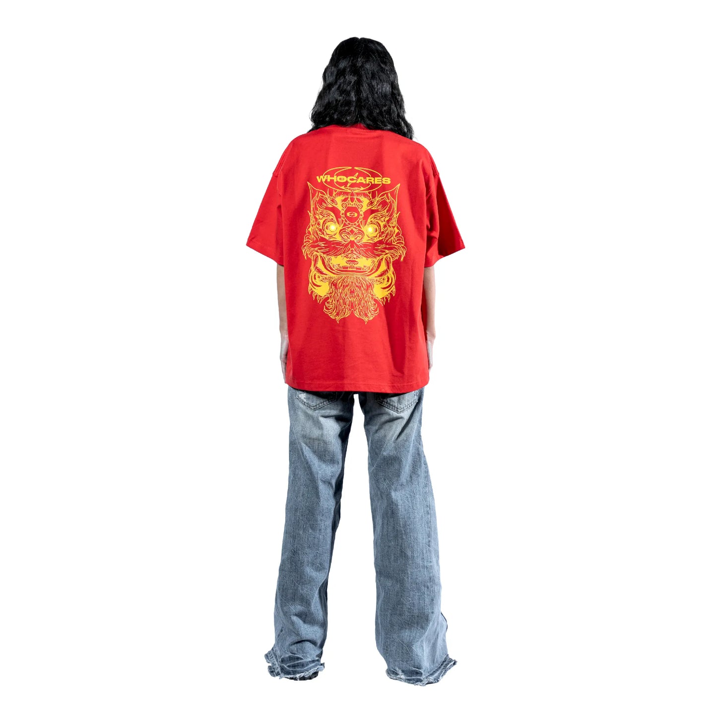 Whocares : Fortune Lion Tee
