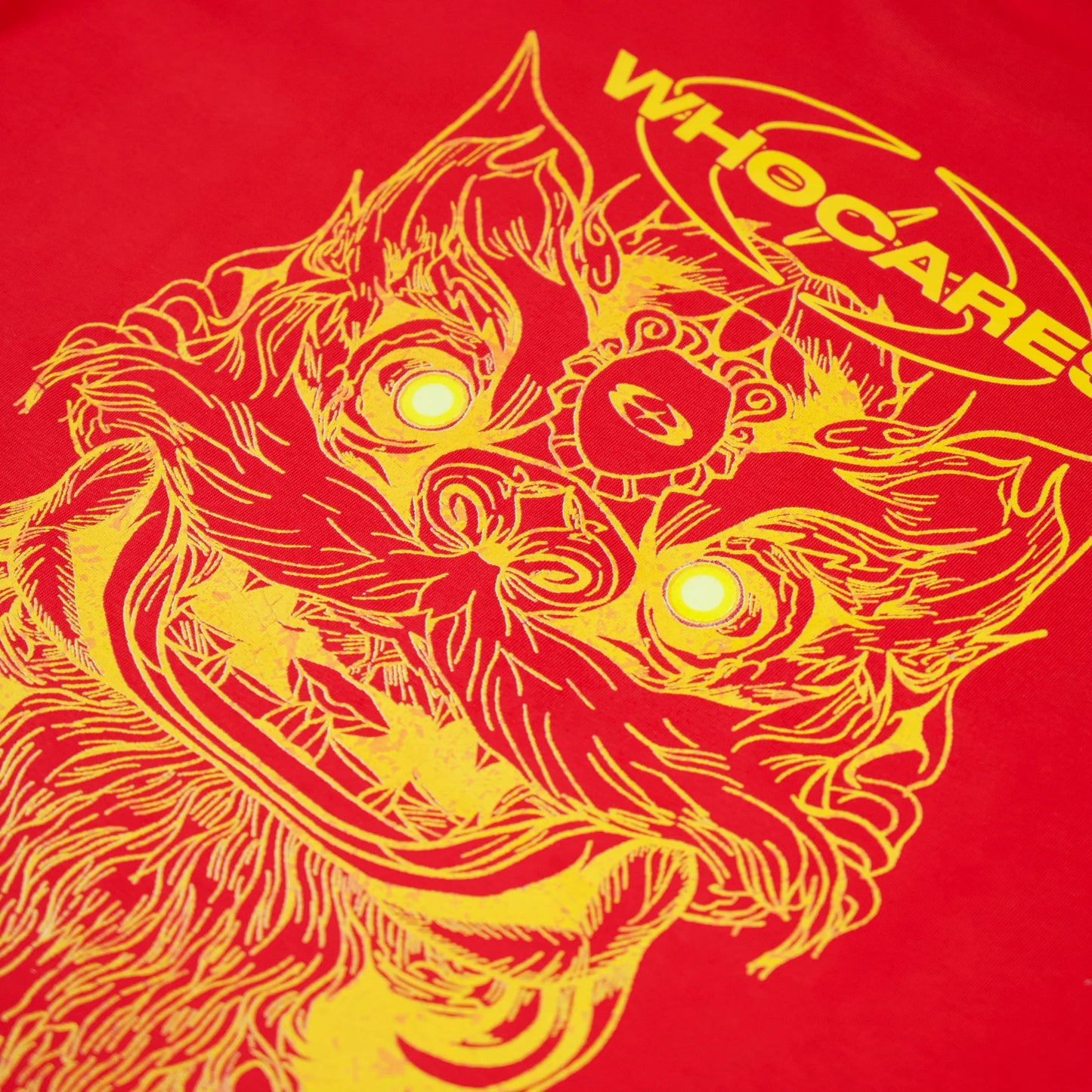 Whocares : Fortune Lion Tee