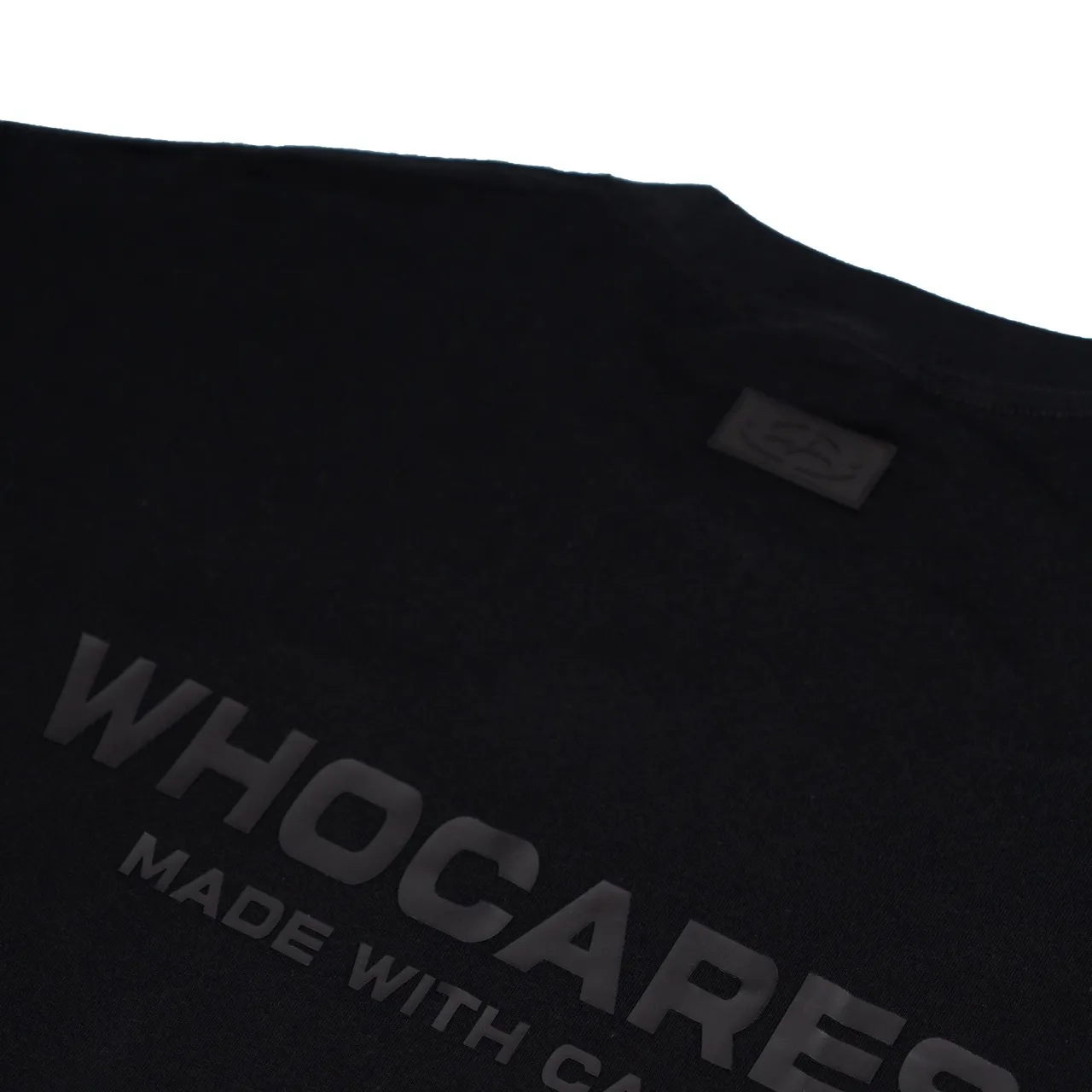 Whocares : Essential Logo Tee Black