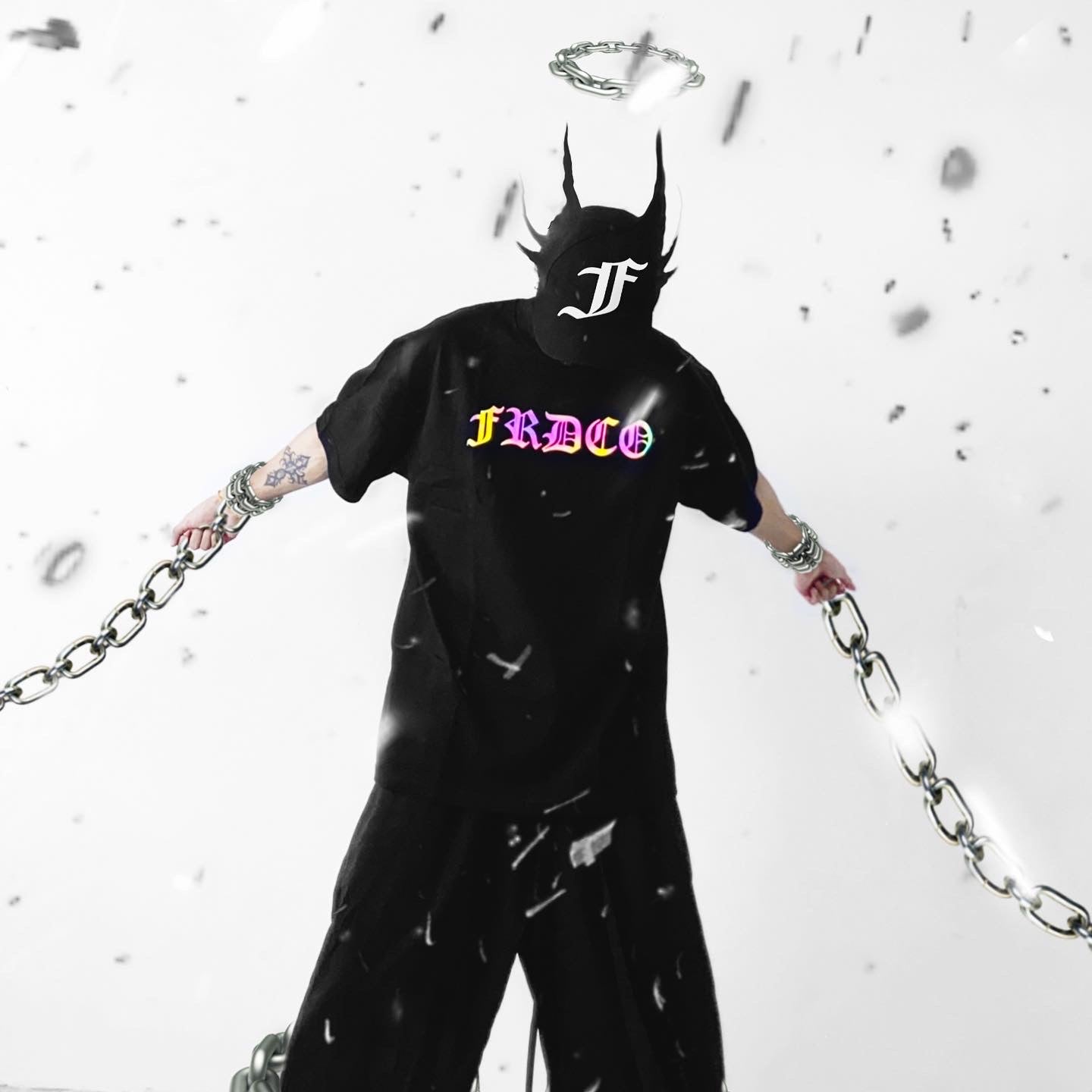FRDCO RAINBOW DRAGON LOGO TEE