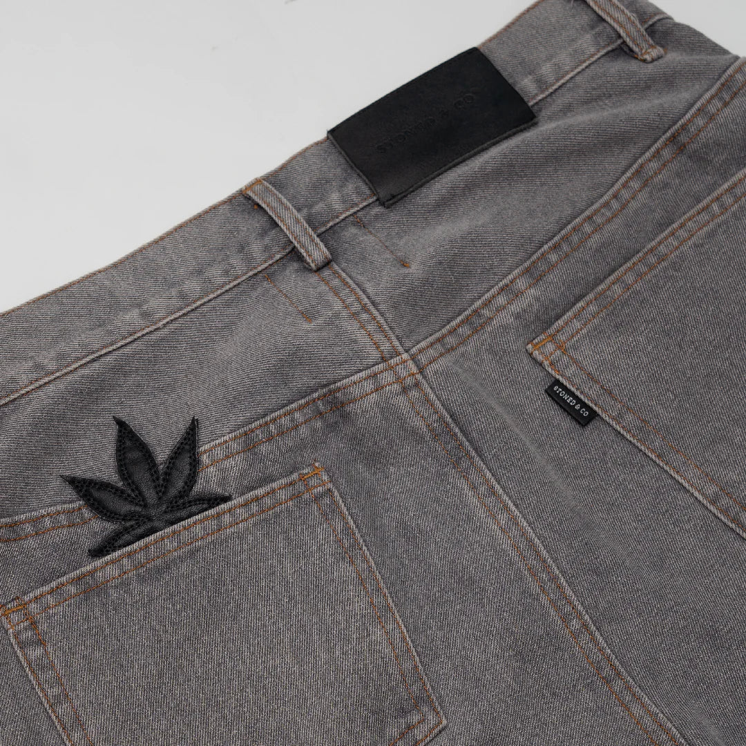 STONED VINTAGE REFORM JEANS
