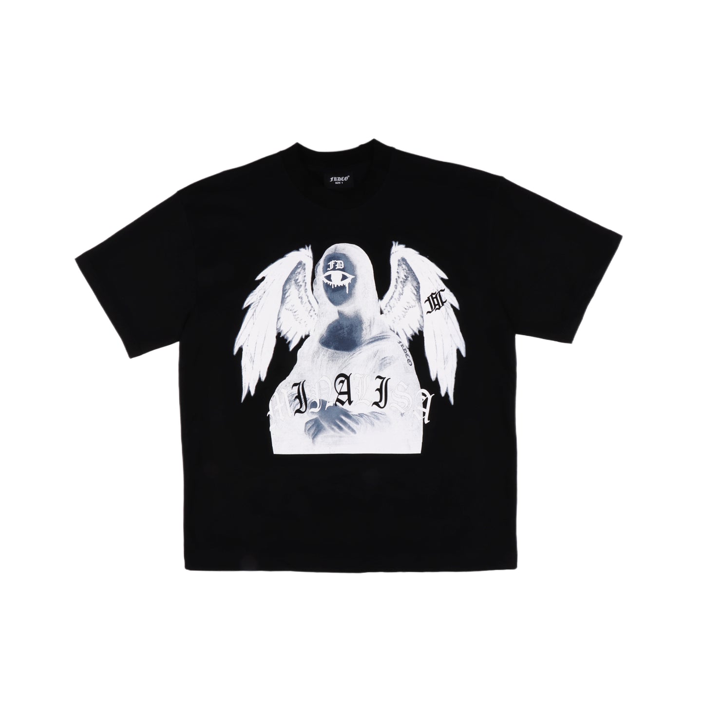 FRDCO : Ghost Monalisa Logo Tee Black