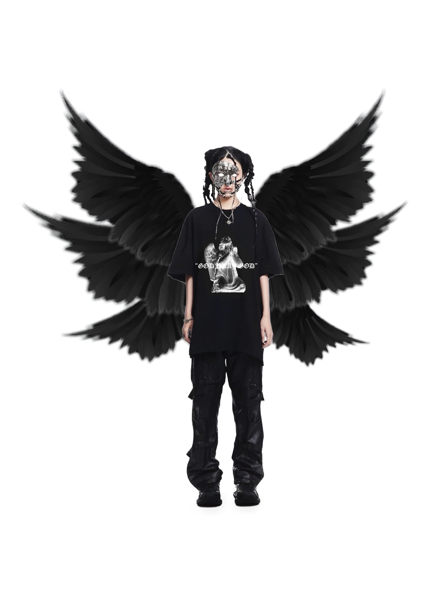 FRDCO : Ghost God Pray God Tee Black
