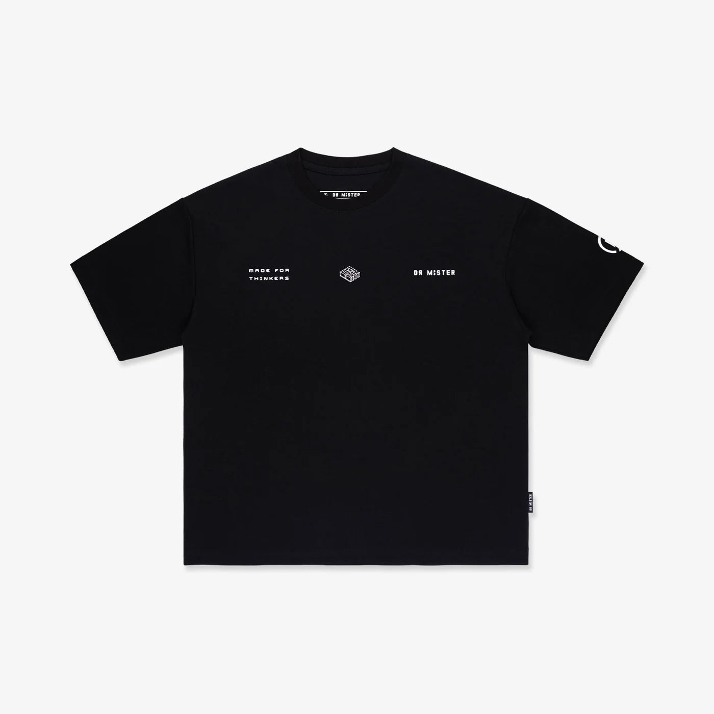 Dr Mister : Chrome Abbr Tee Black