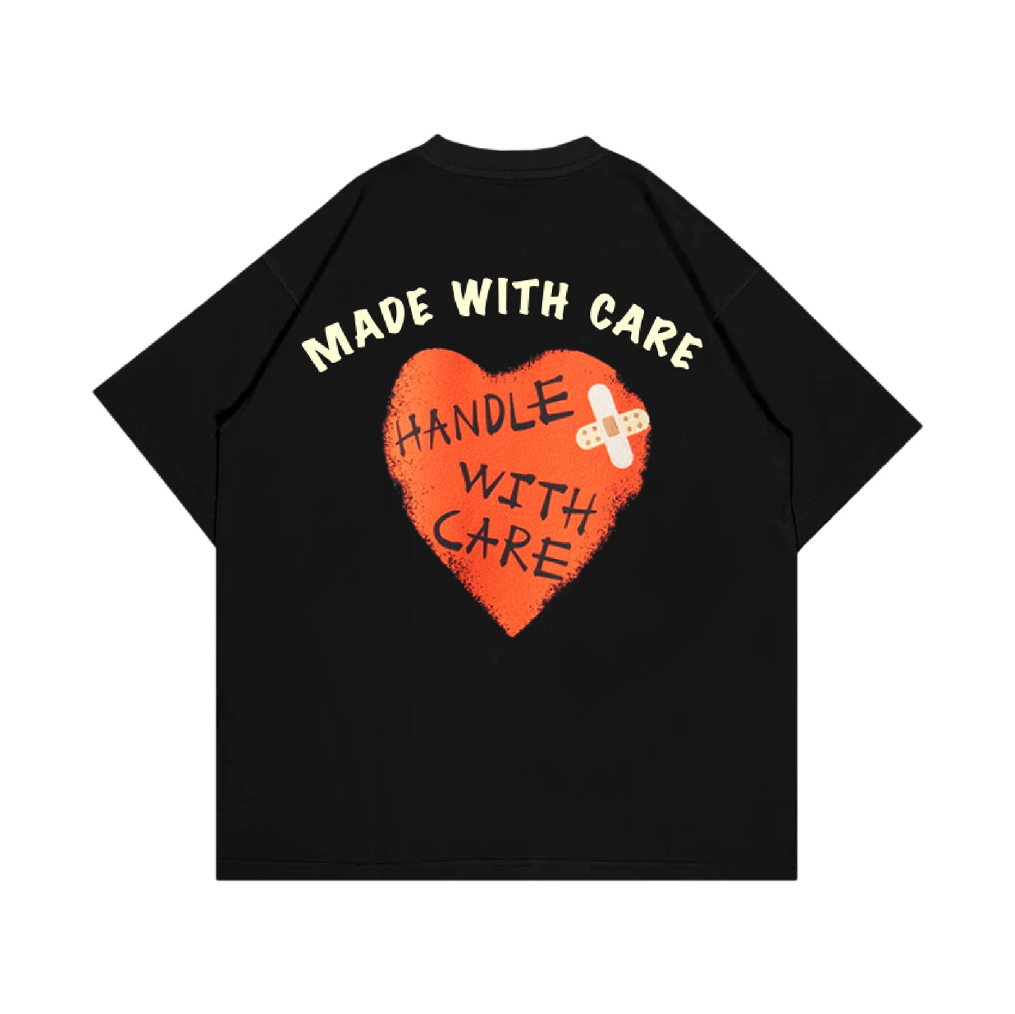 Whocares : Handle With Care Tee Black