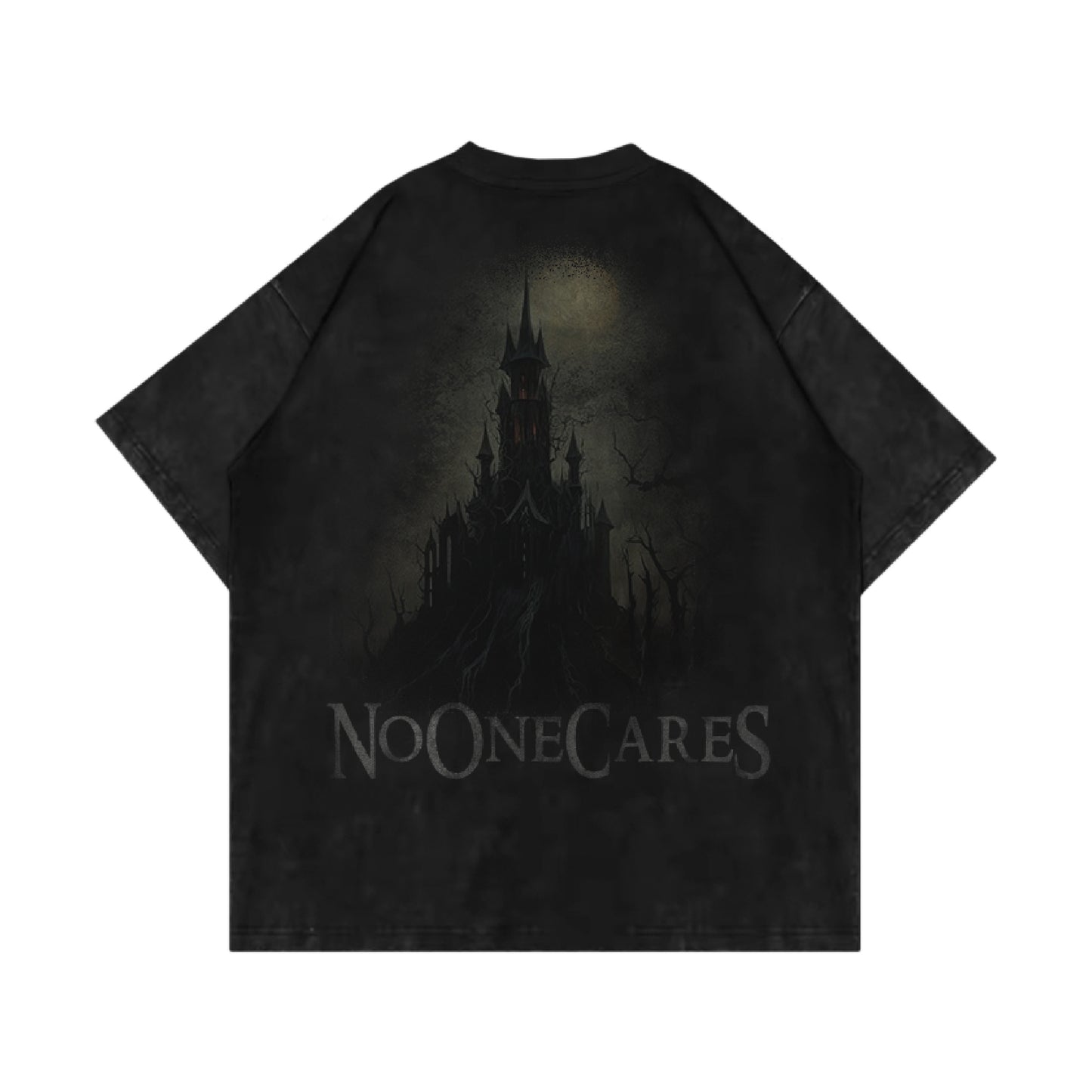 WHO CARES VINTAGE LOGO TEE