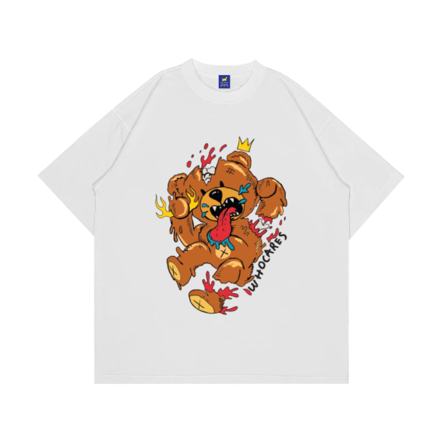Whocares : Crazy Bear Tee