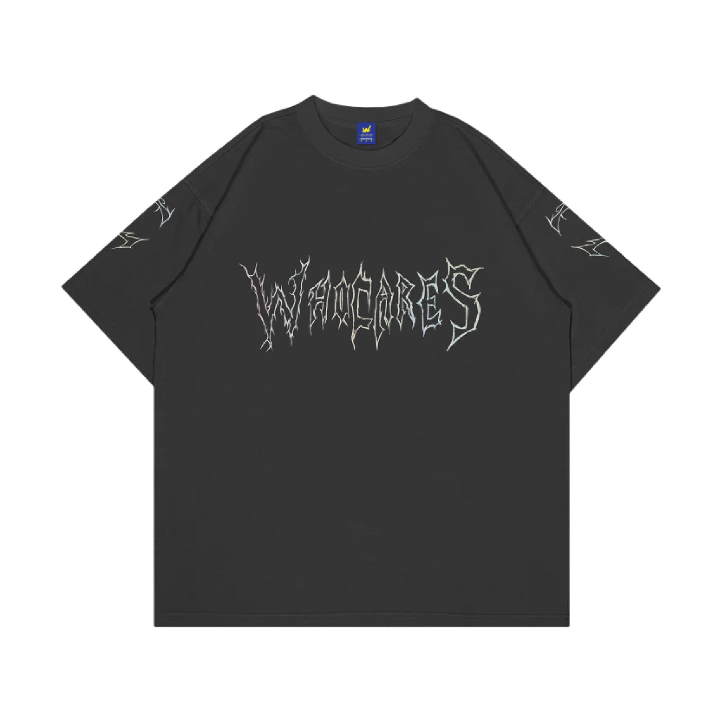 Whocares : Reflective Rock Logo Tee