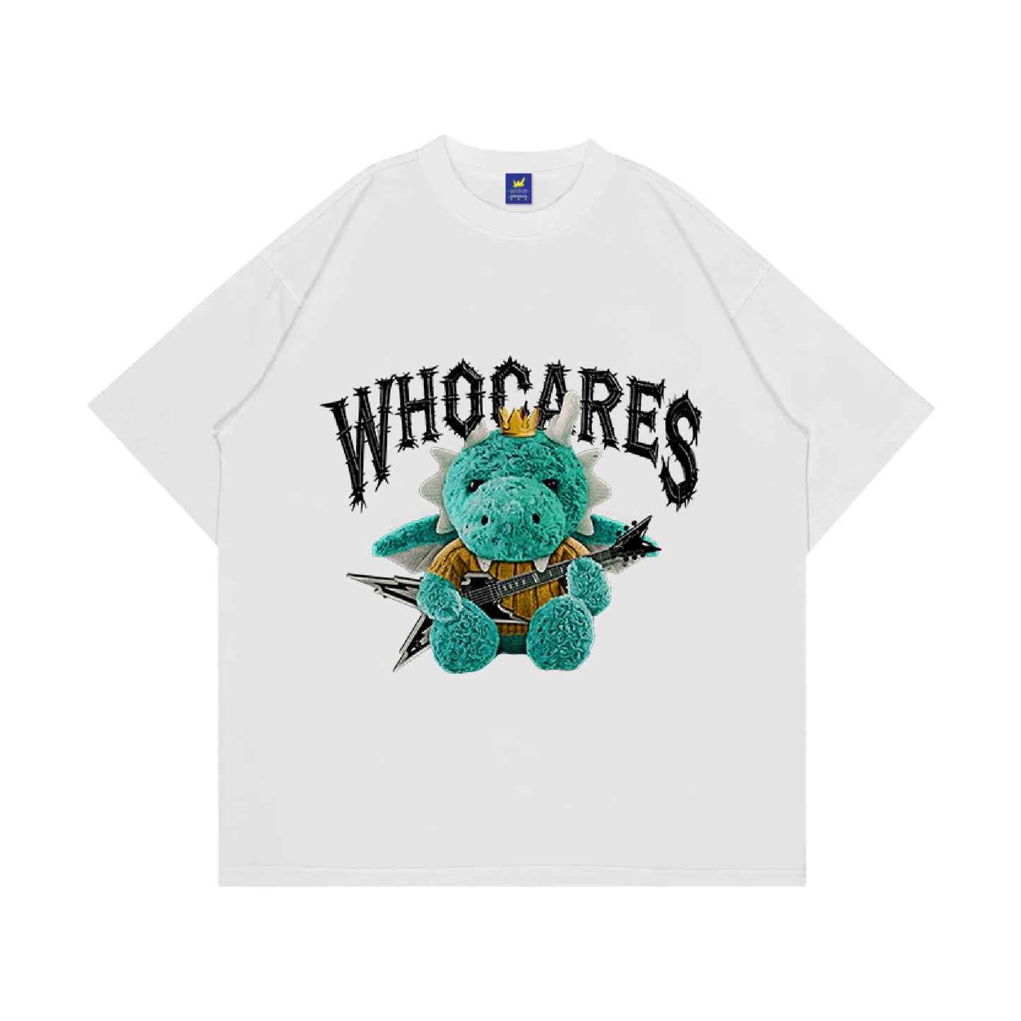 Whocares : Rock N Roll Dragon Tee