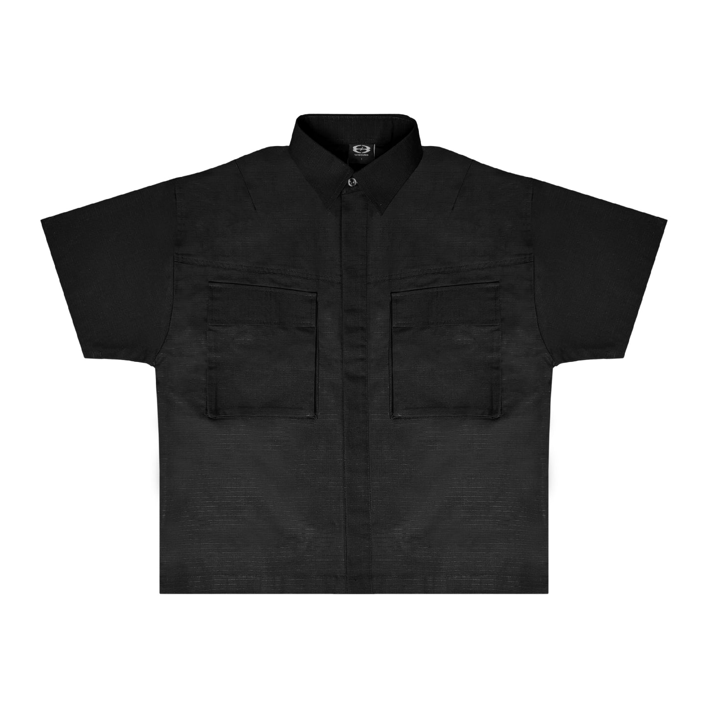 Whocares : Classic Patch Work Tee Black