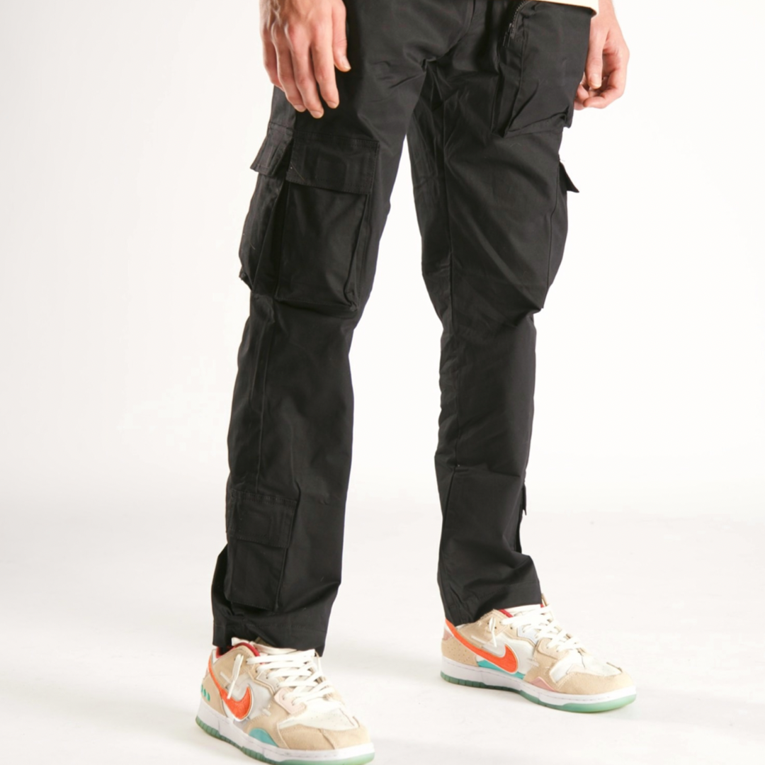 DC Clothing : Cresent Cargo Pants Black