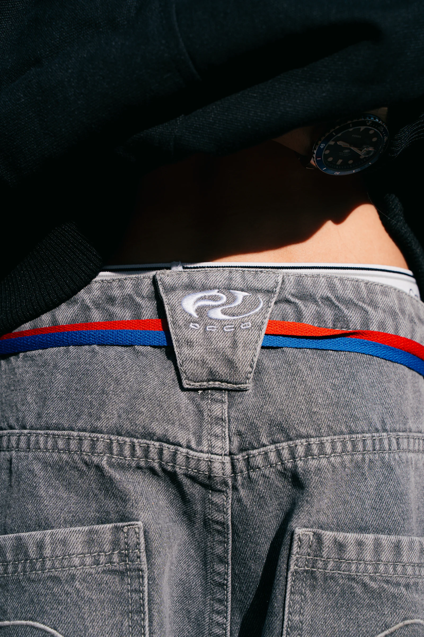 DC Clothing : Baggy Curve Jeans Grey