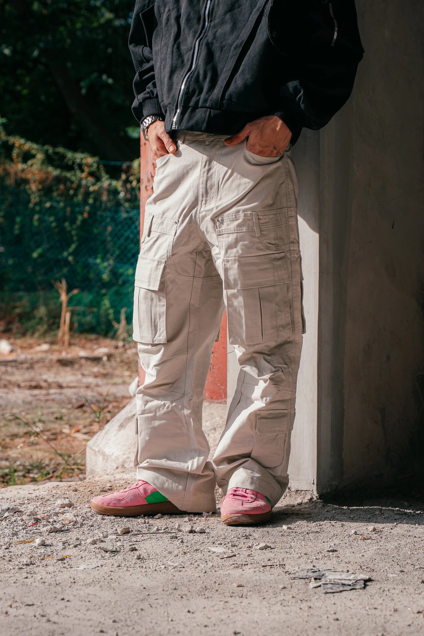 DC Clothing : Mases Cargo Pants White