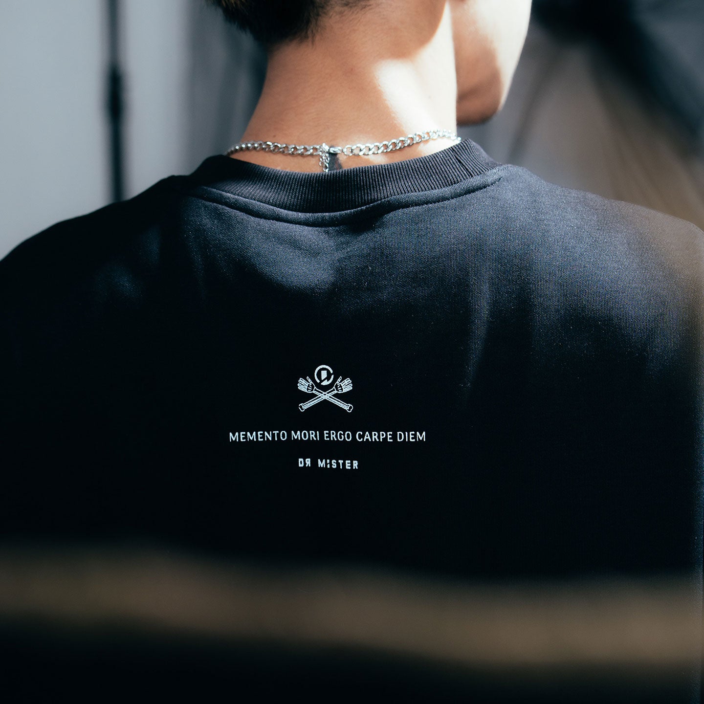 Dr Mister : Ephemeral Broad Tee Black