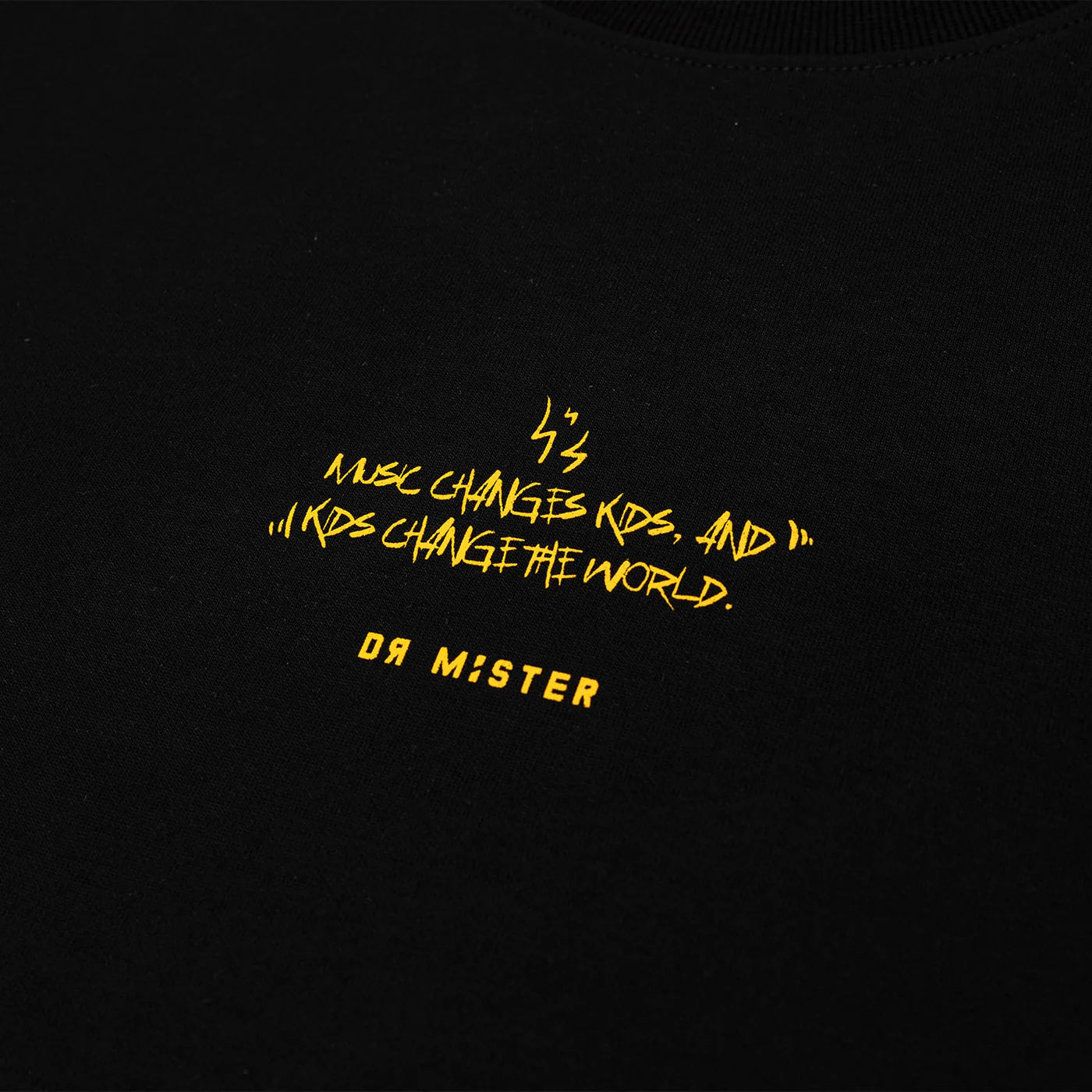 Dr Mister : Eternal Rock Broad Tee Black