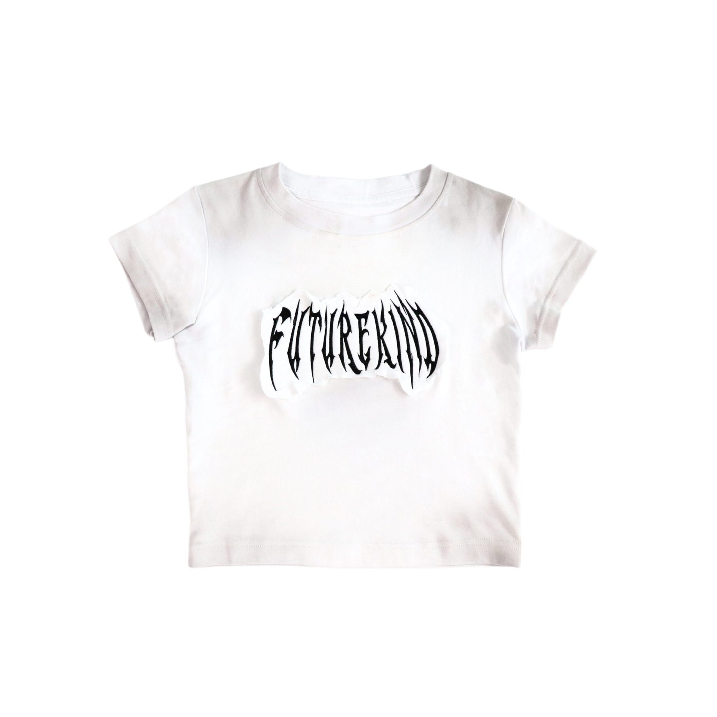 Futurekind : Sand Structure Crop Top Khaki
