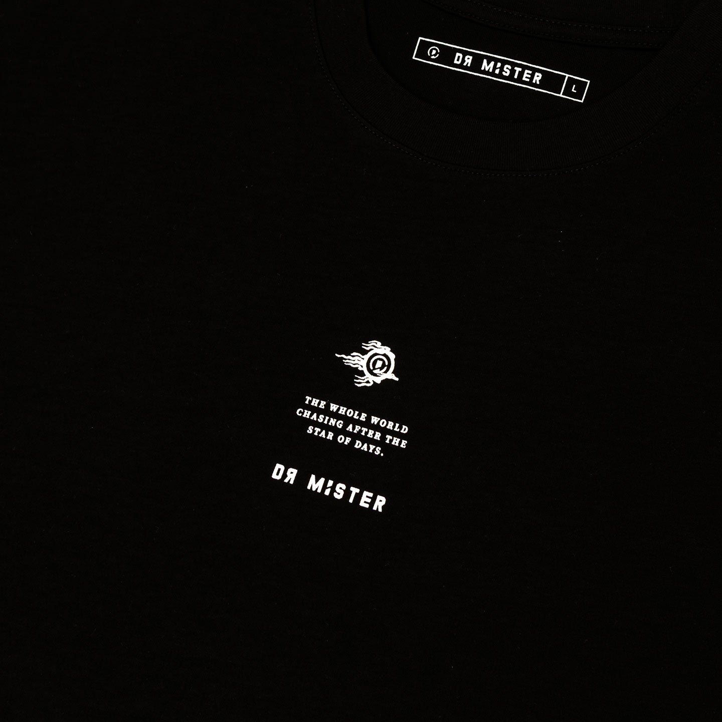 Dr Mister : Flaming Pearl Broad Tee