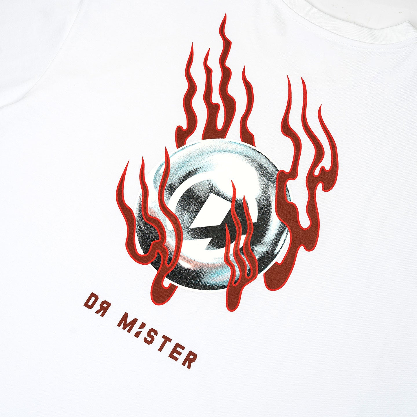 Dr Mister : Flaming Pearl Broad Tee