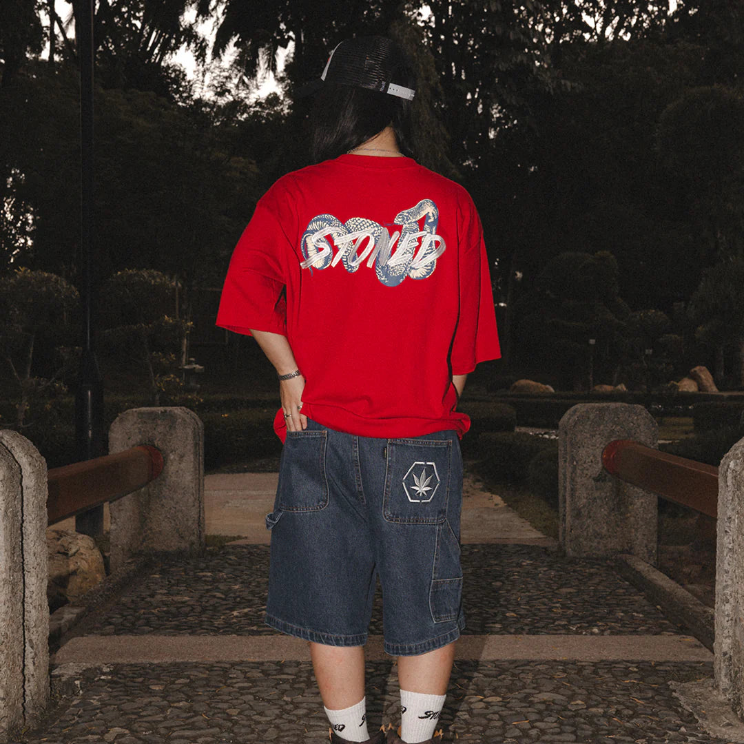 STONED MYSTIC DENIM JORTS