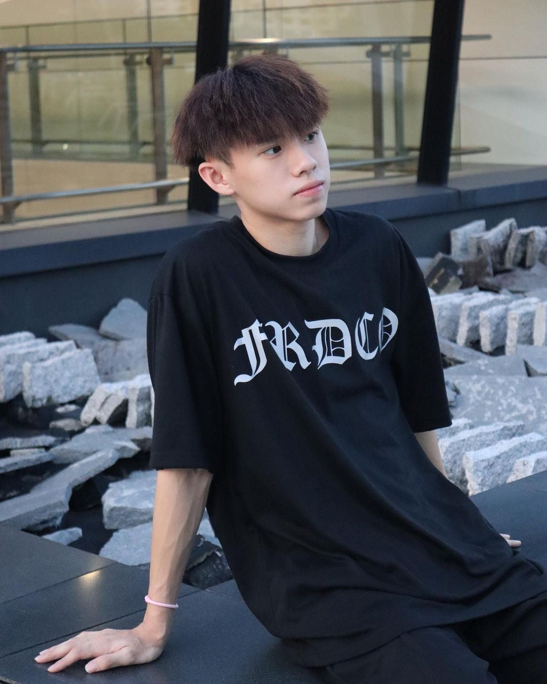 FRDCO : 3M Reflective Dragon Tee Black